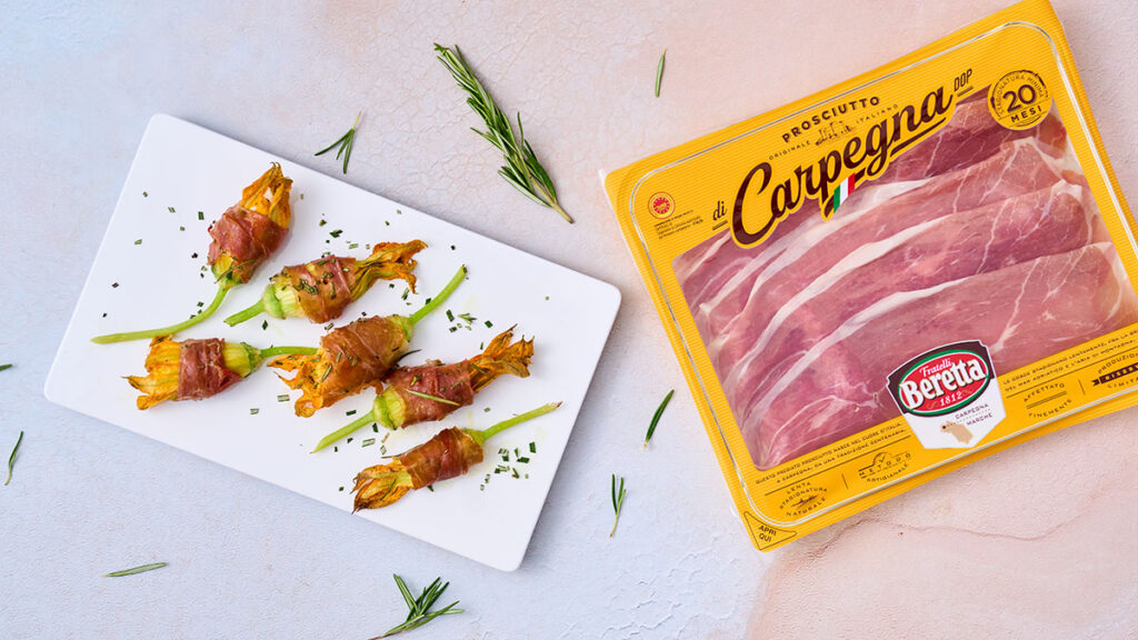 Fiori di zucca ripieni