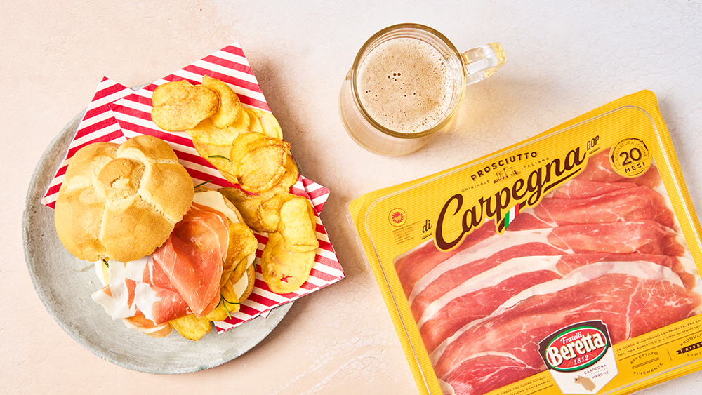 Panino con Prosciutto di Carpegna DOP