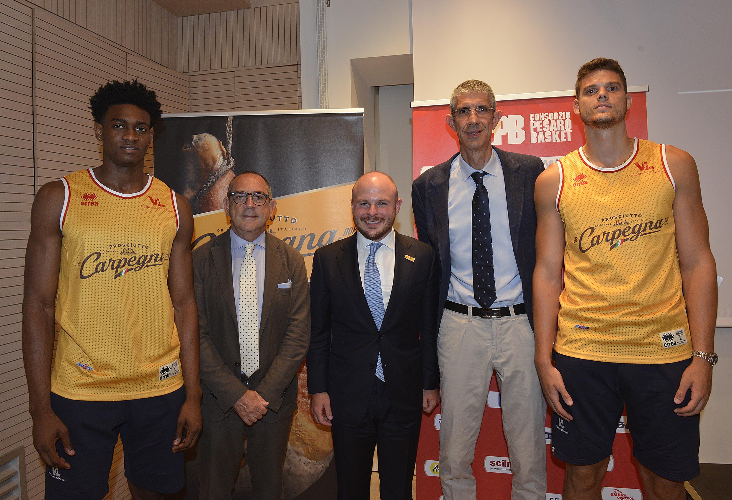 Prosciutto di Carpegna main sponsor VL Pesaro Basket