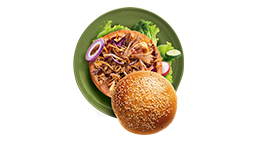 Panino con pulled pork - Stinco Beretta