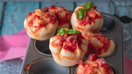 Pizza muffin
