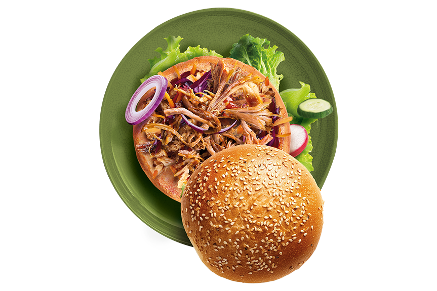 Panino con pulled pork - Stinco Beretta