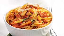 Bucatini amatriciana