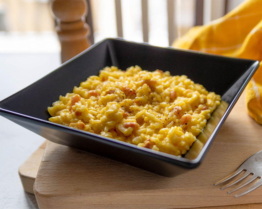 Risotto alla carbonara